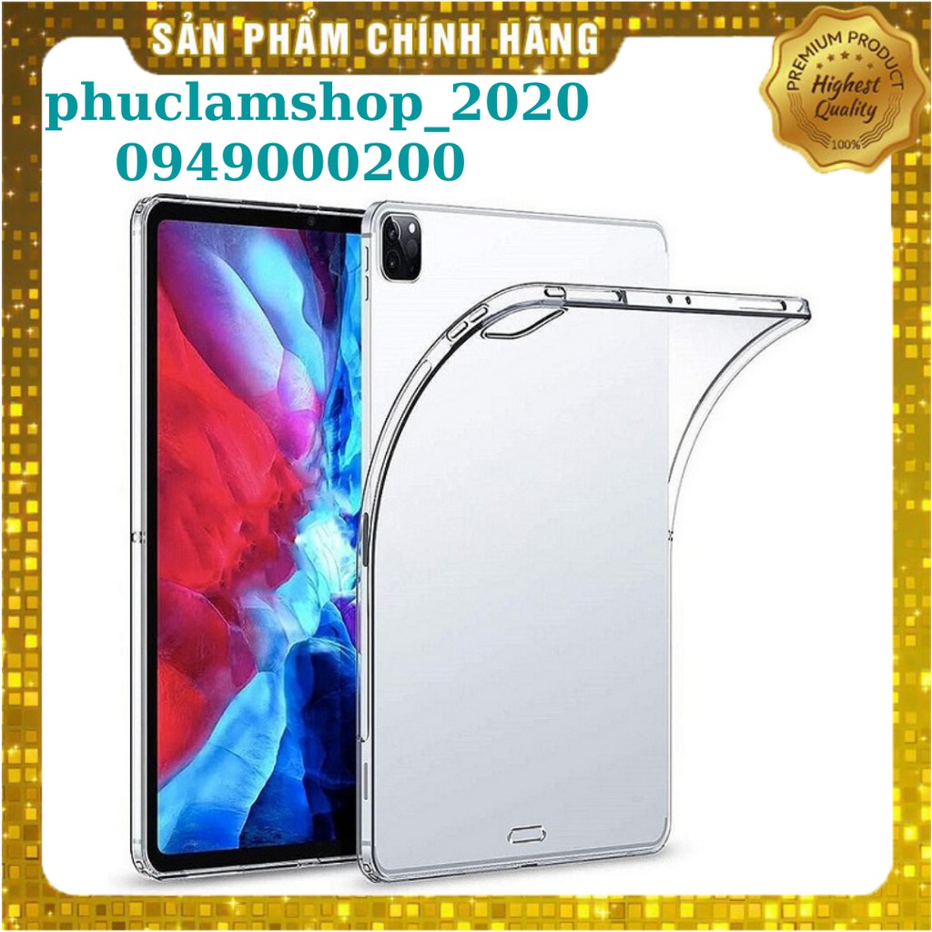 Ốp lưng dẻo trong suốt iPad Pro 12.9 11.0 &quot; 2017 2018 2020 2021 10.9 10.5 10.2 Gen 7 8 9 Air 4 3 9.7 Mini 1 2 3 4 5 6