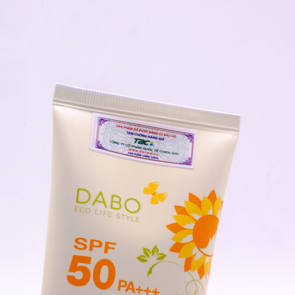 ✅[Chính Hãng] Kem Chống Nắng Dabo White Sunblock Cream SPF 50 PA+++, 70ml