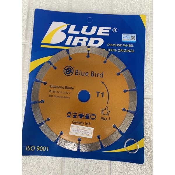 Lưỡi cắt đá bê tông KINGBlue 180mm