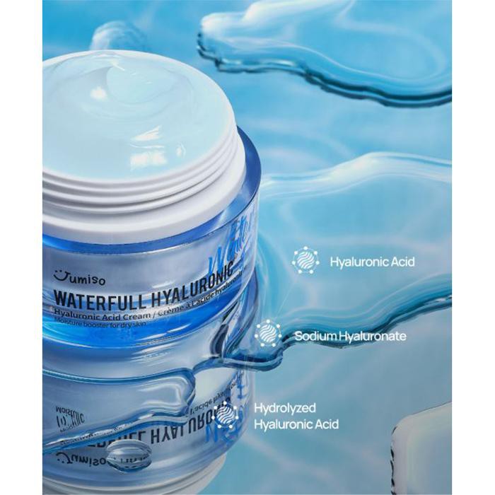 Kem dưỡng ẩm cấp nước tối ưu Jumiso Waterfull Hyaluronic Cream 50ml/100ml