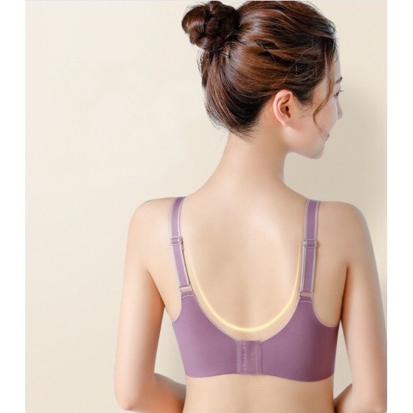 Áo Lót Đúc Su Không Gọng Đệm Mỏng Hỗ Trợ Nâng Đẩy Ngực - Áo Ngực Bigsize Form to Thu Gôm Mỡ Lưng