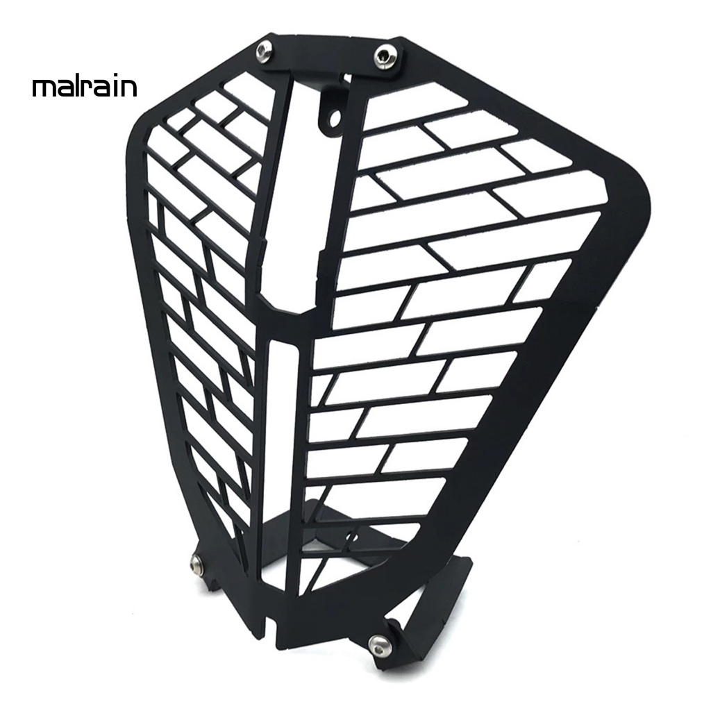 1 Bộ Ốp Bảo Vệ Đèn Pha Xe Máy Thiết Kế Lưới