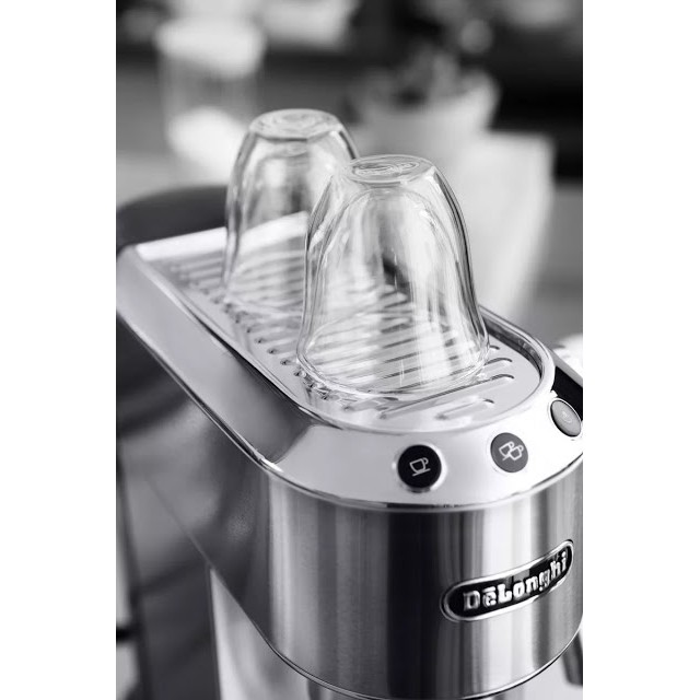 Máy pha cà phê Delonghi EC685 màu bạc - Hàng chính hãng - Delonghi EC685.M - Bảo hành chính hãng 12 tháng