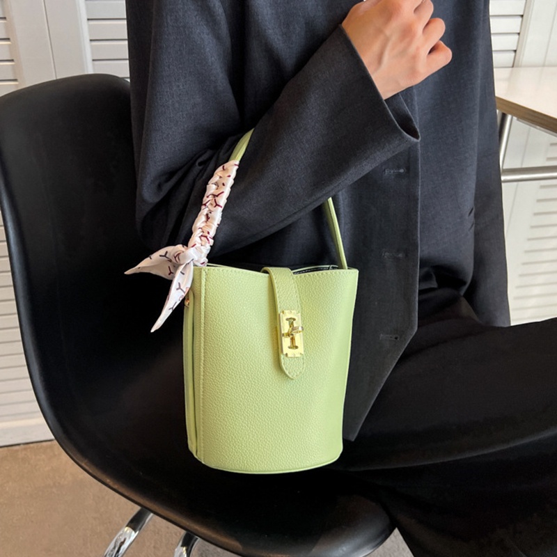 Túi Đeo Chéo Màu Sắc Đơn Giản Phong Cách Hàn Quốc Cho Nữ