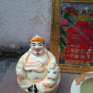 Bộ đồ thờ ban thần tài vàng