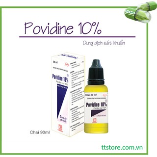 Dung dịch sát khuẩn POVIDINE 10% Pharmedic [povidine, betadine, betadin]