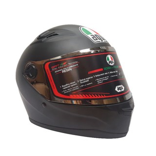 MŨ BẢO HIỀM FULLFACE AGU ĐEN TRƠN