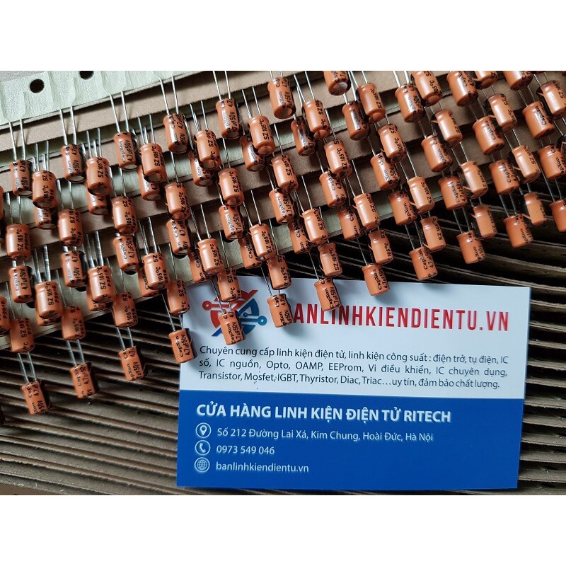 [Combo 20 chiếc] Tụ hóa 4.7uF 50V kích thước 5x7mm