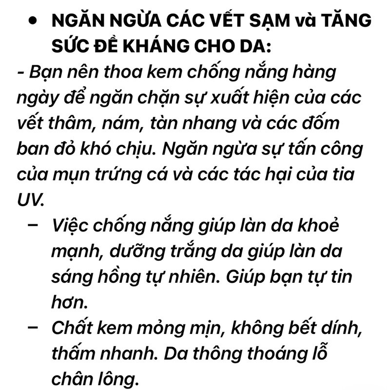 Kem Chống Nắng Bảo Vệ Da LAMEILA Cao Cấp Sữa Dưỡng Trắng Da Chống Nắng Khỏi Tia UV Nội Địa Trung Cao Cấp