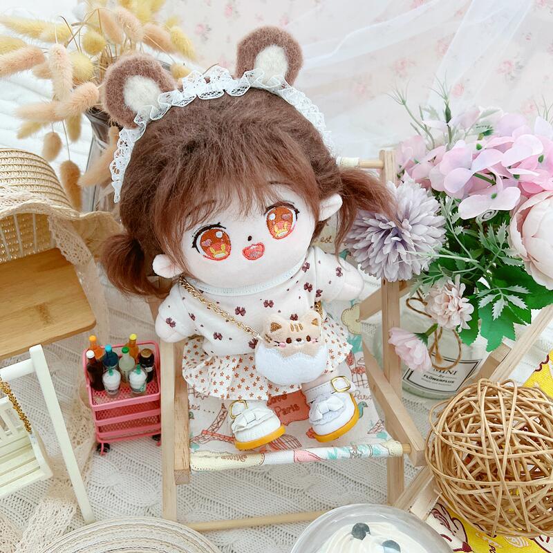 Búp Bê Thần Tượng K-Pop 20CM Chân Váy Xếp Ly Thay Thế Cho Búp Bê AESPA NINGNING