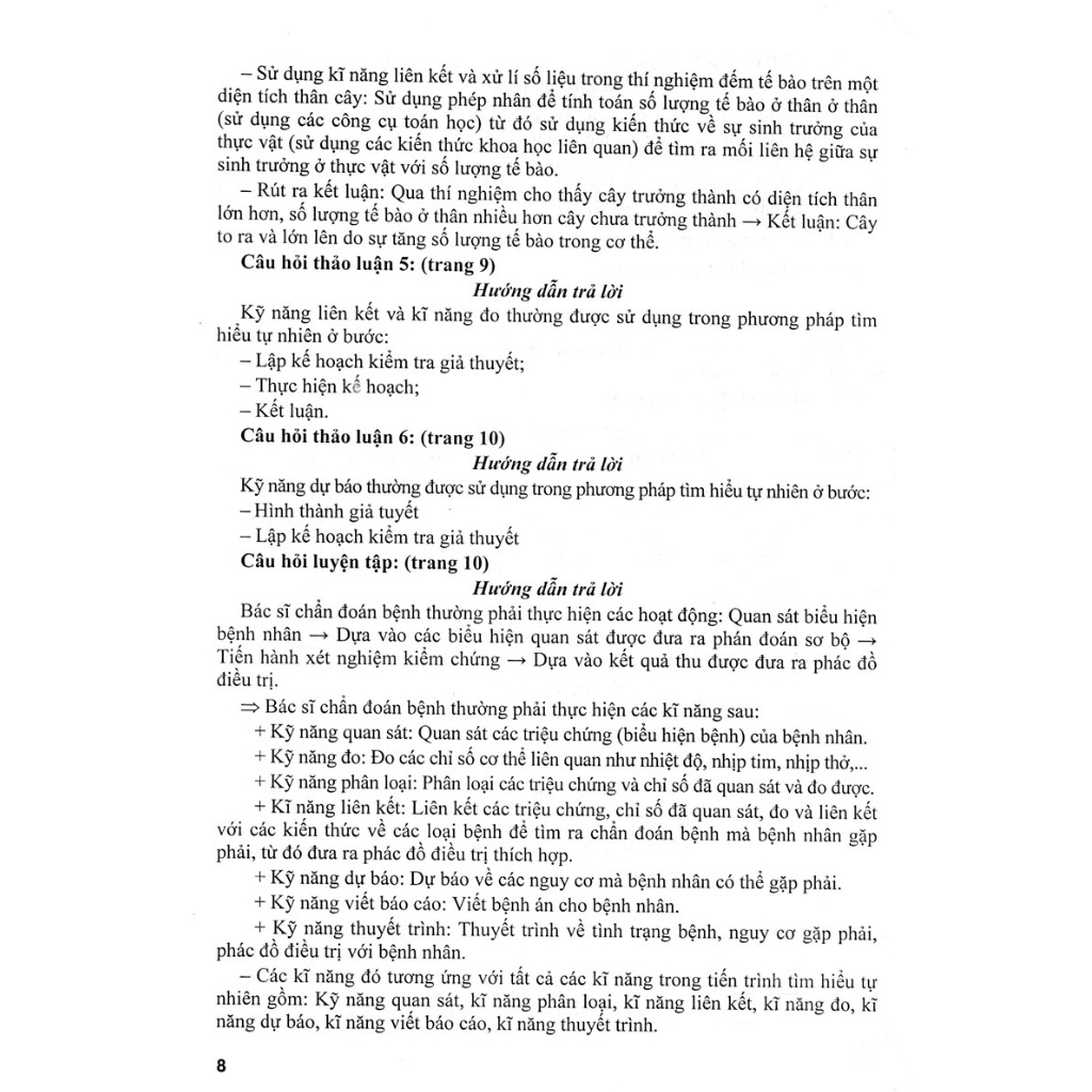 Sách Tham Khảo - Hướng Dẫn Trả Lời Câu Hỏi Và Bài Tập Khoa Học Tự Nhiên 7  - HA