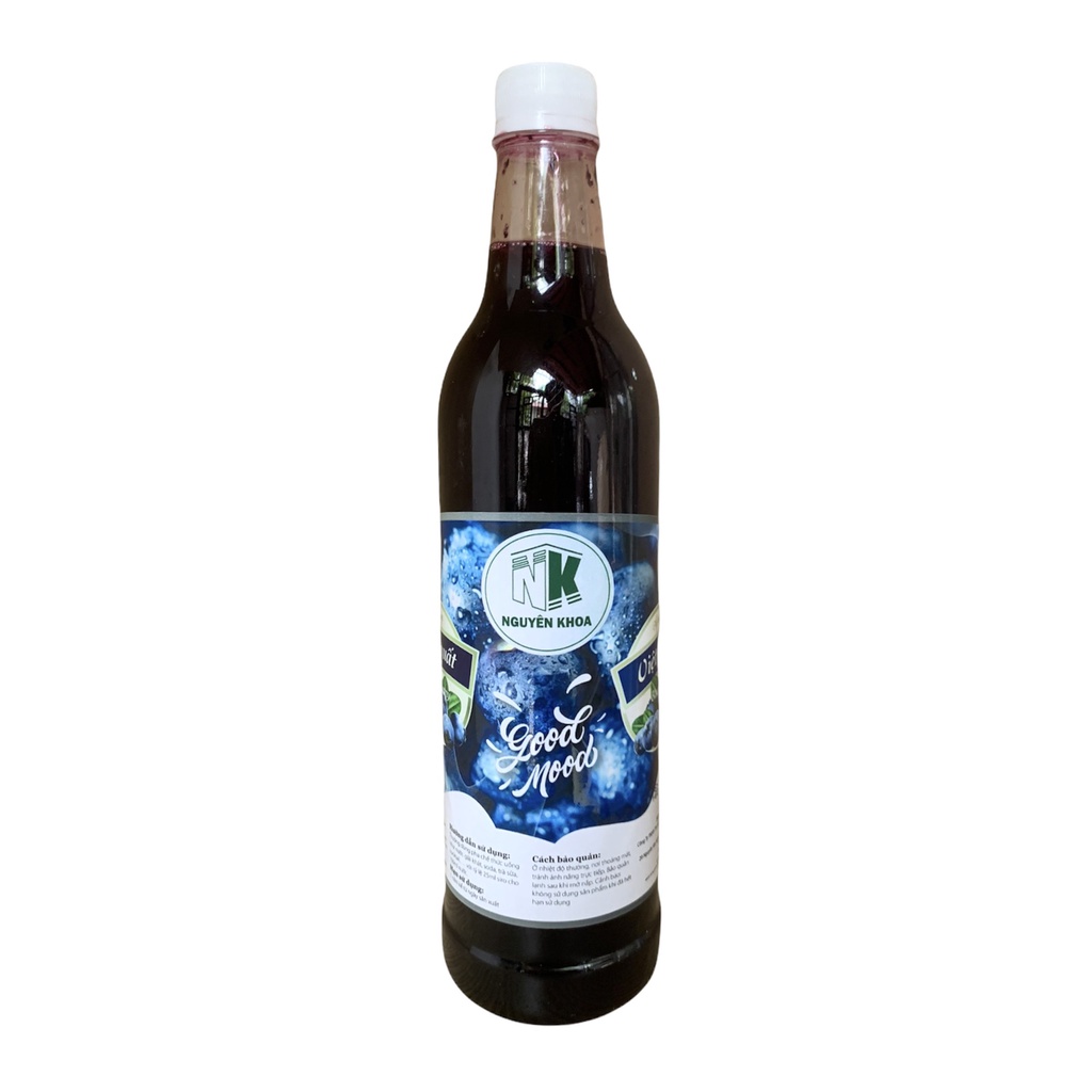 Syrup việt quất nguyên khoa chai 730ml- BẾP NGUYÊN KHOA