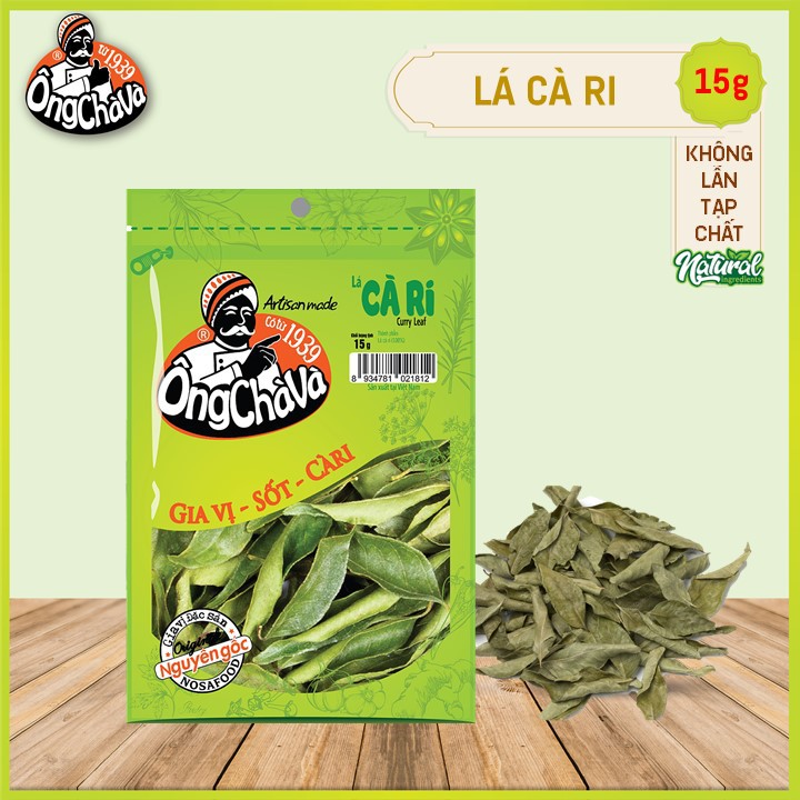 LÁ CÀ RI Ông Chà Và 15gram (Curry leaf)