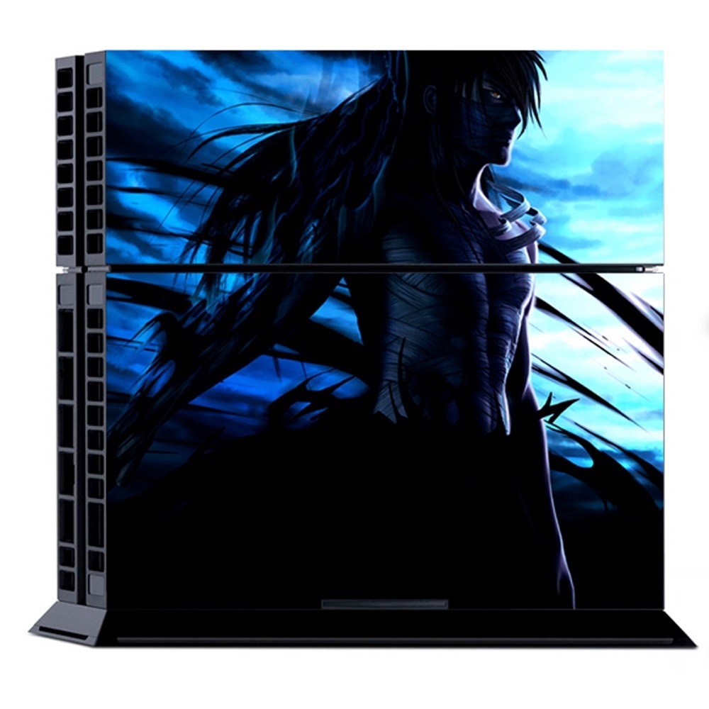 Decal dán trang trí bảo vệ máy chơi game Playstation 4 hình anime BLEACH