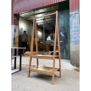 KỆ GỖ TREO QUẦN ÁO