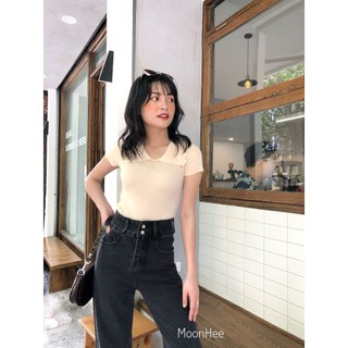 Áo Len Mỏng Có Cổ 5123 MoonHee