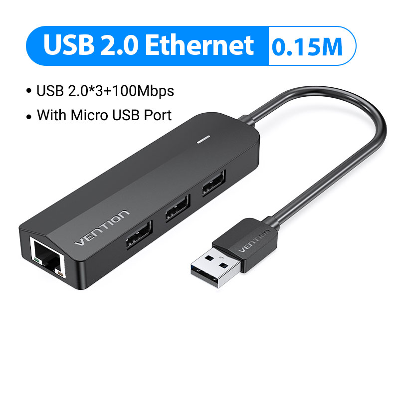 VENTION Bộ Chuyển Đổi Usb 3.0 Sang Rj45 Gigabit Ethernet Chuyên Dụng Chất Lượng Cao