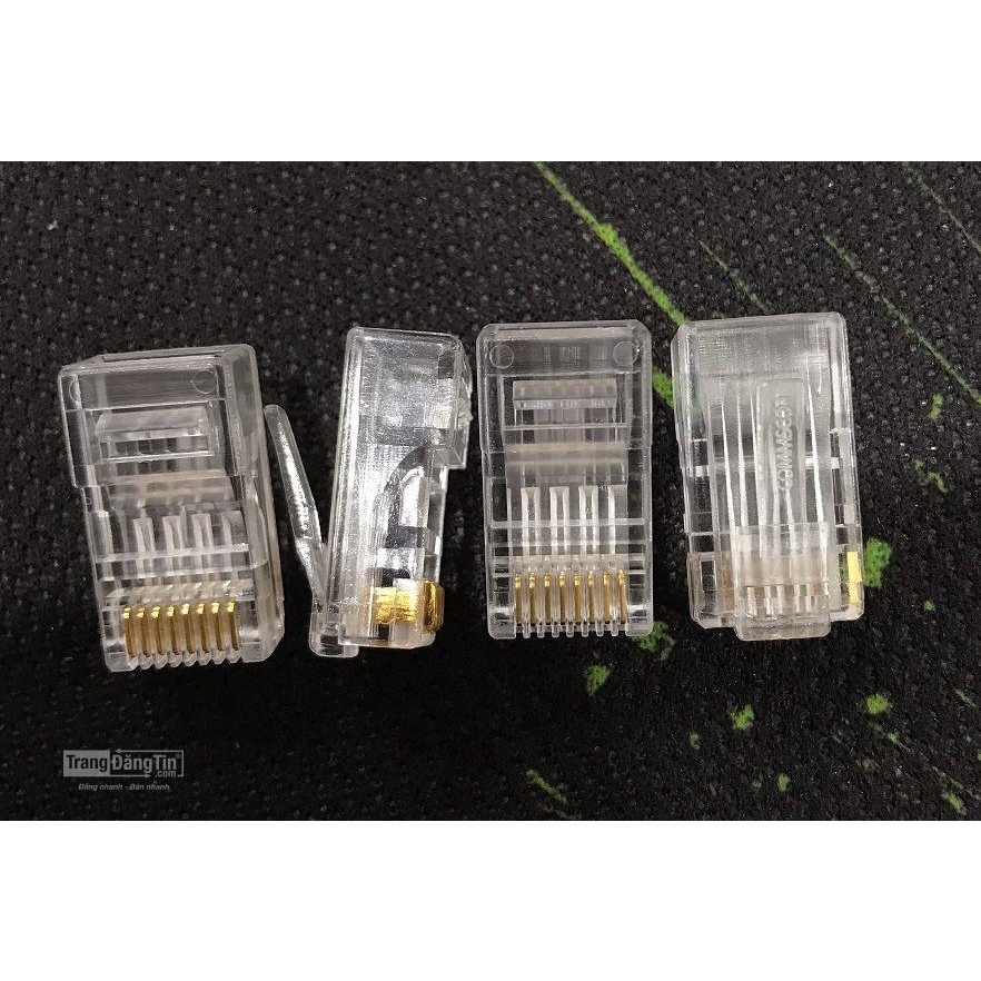 Hạt mạng RJ45 Cat6 chân sole Commscope , chân đồng 100%