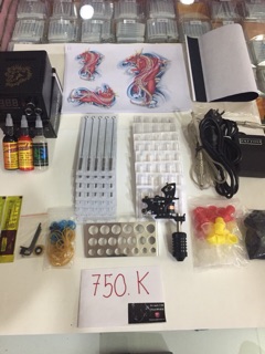 Bộ kit 1 máy xăm Mẫu 03( hàng có sẵn)