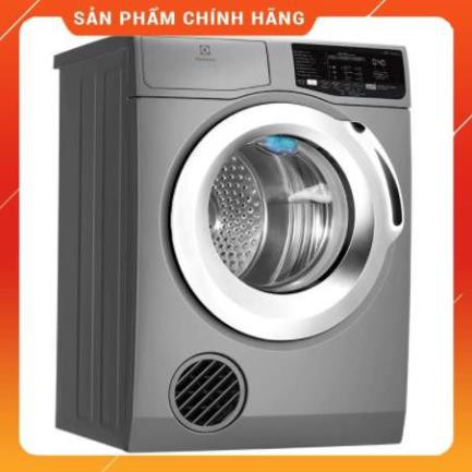 [Mã ELMS5TR giảm 5% đơn 5TR] Máy sấy quần áo Electrolux 8kg EDS805KQSA màu ghi, Hàng chính hãng - Bảo hành 12 tháng