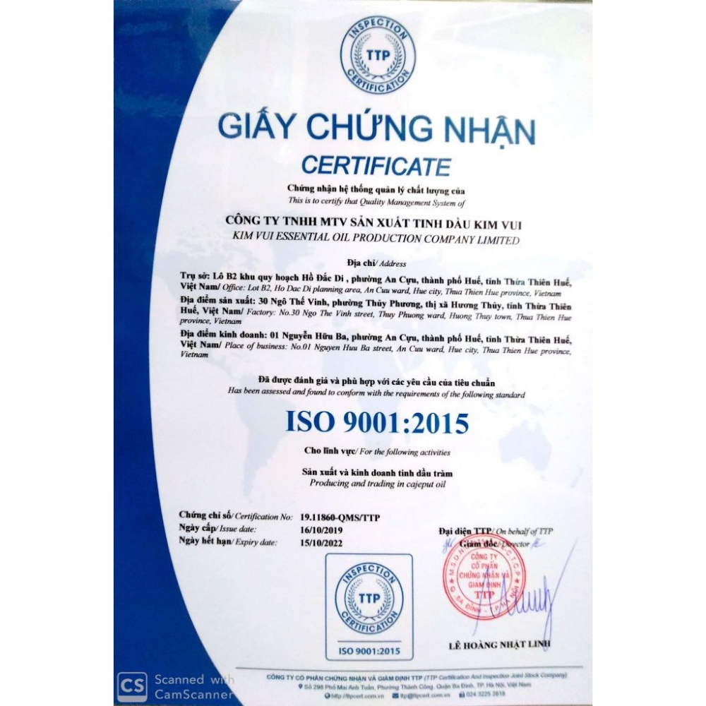 Tinh dầu tràm Kim Vui, dầu tràm cho bé, tinh dầu tràm huế 100% chính hãng, an toàn cho mẹ và bé, chai 125ml