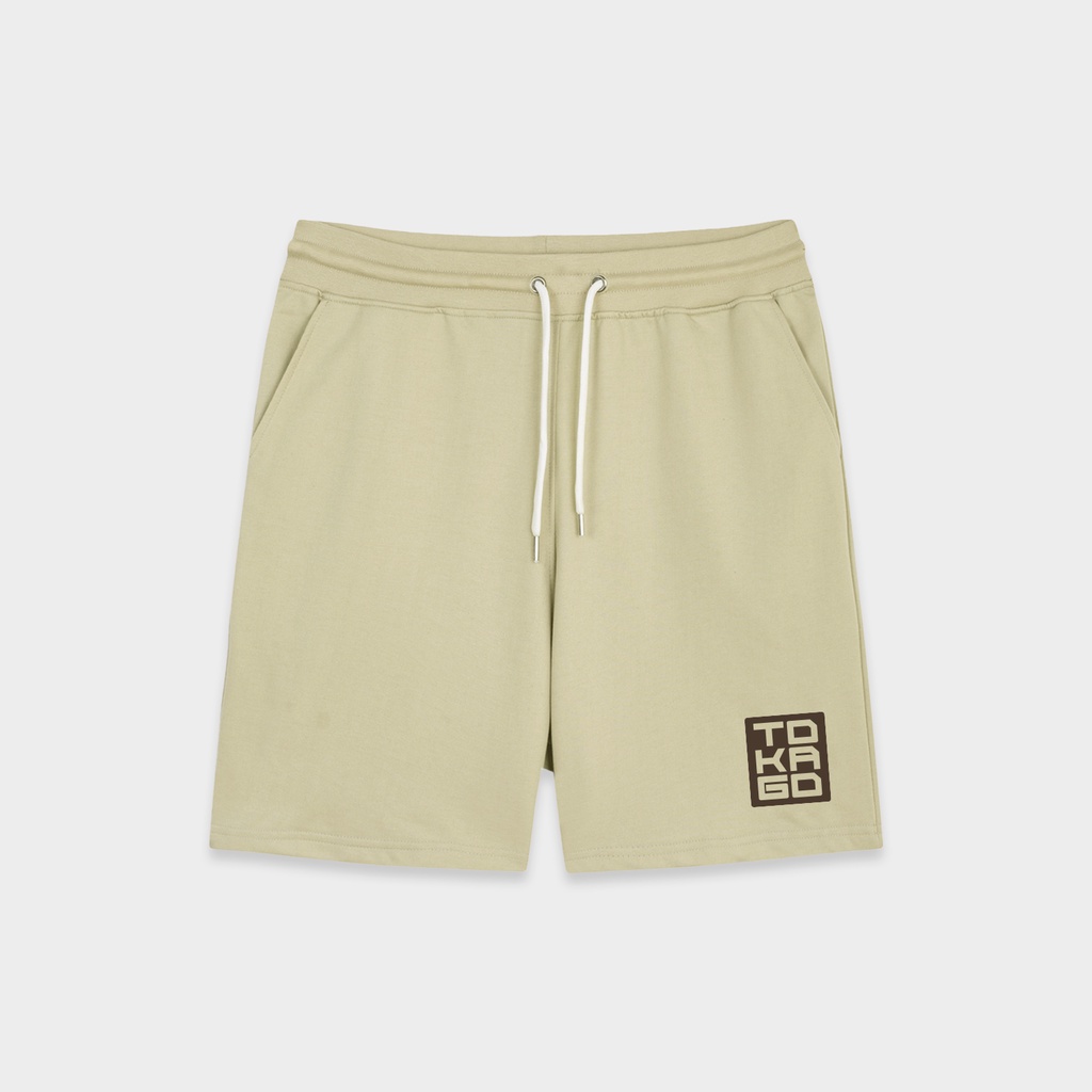 Quần đùi Tokago, quần thun trơn, lửng cạp chun thể thao nam nữ nhiều màu cotton, form rộng