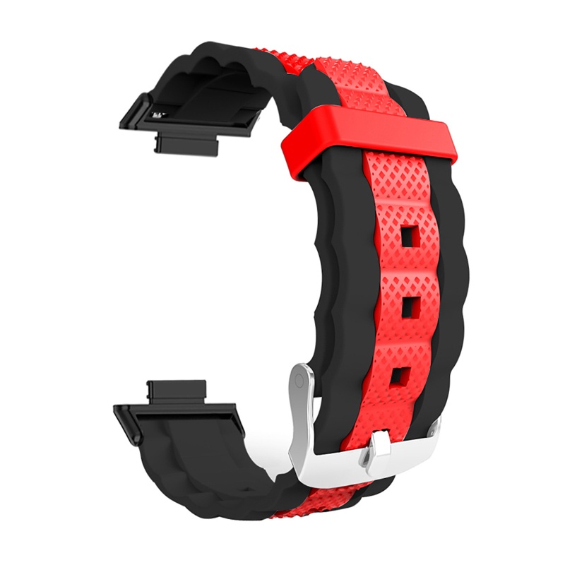 Dây Đeo Silicon Hai Màu Có Thể Điều Chỉnh Cho Đồng Hồ Thông Minh Huawei Iwatch FIT 2