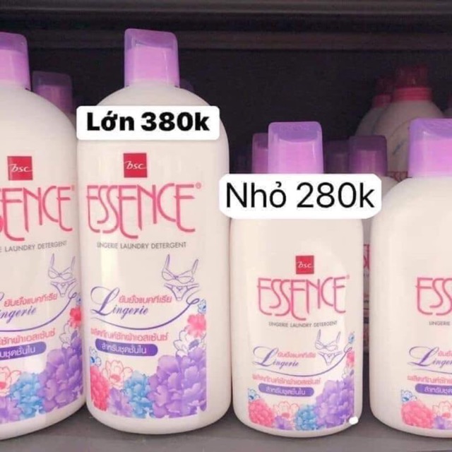 Giặt đồ lót bsc enssence 900ml thái lan