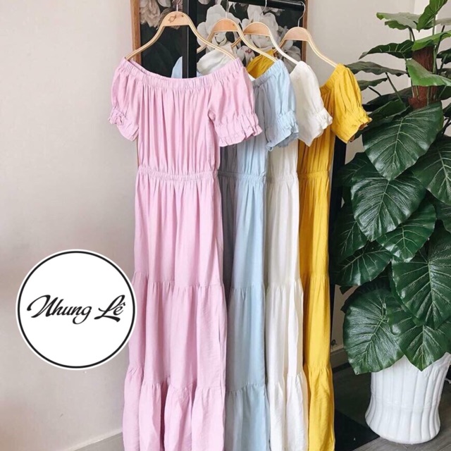 Bigsize Đầm maxi 3 tầng | BigBuy360 - bigbuy360.vn