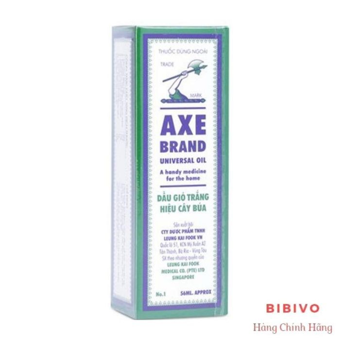 Dầu gió hiệu Cây Búa 56ml - Axe Brand Universal - Chính hãng