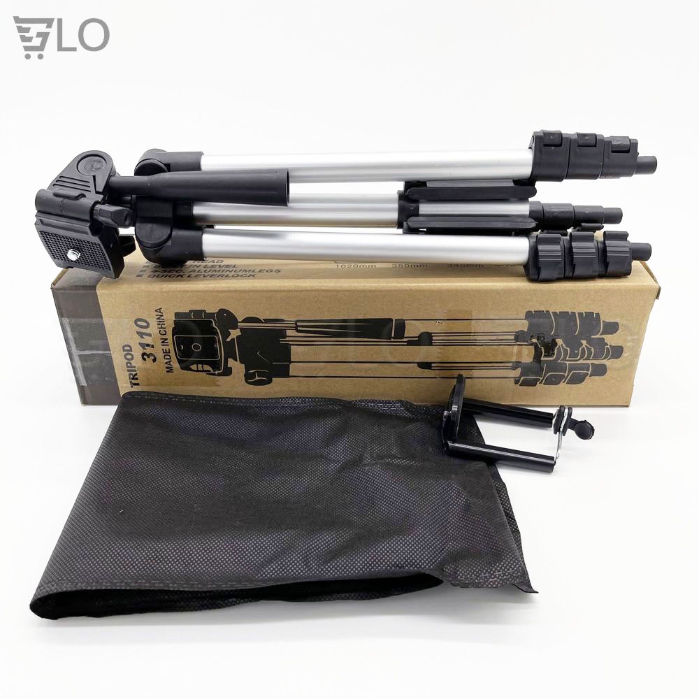 Giá Đỡ 3 Chân Đế Chụp Hình Tefeng Tripod TF-3110 Kèm Kẹp Điện Thoại, Máy Ảnh Chuyên Nghiệp