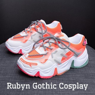 [CÓ SẴN] 🔥 Giày Sneaker Mix Màu Rainbow siêu cute 🔥