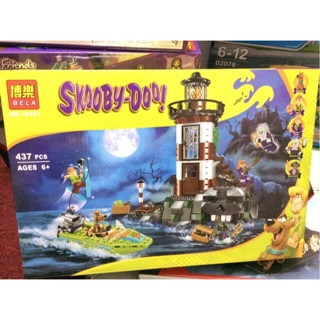 Mẫu mô hình lego bela 10431 hải đăng skooby-doo thám hiểm