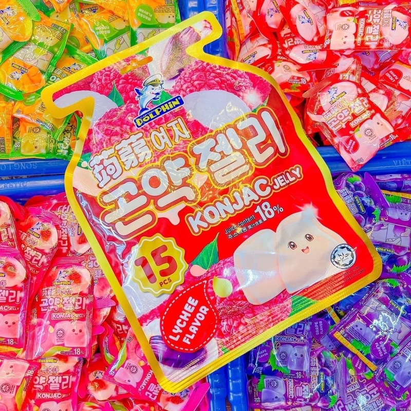 Thạch Trái Cây Konjac - 35K/ Gói