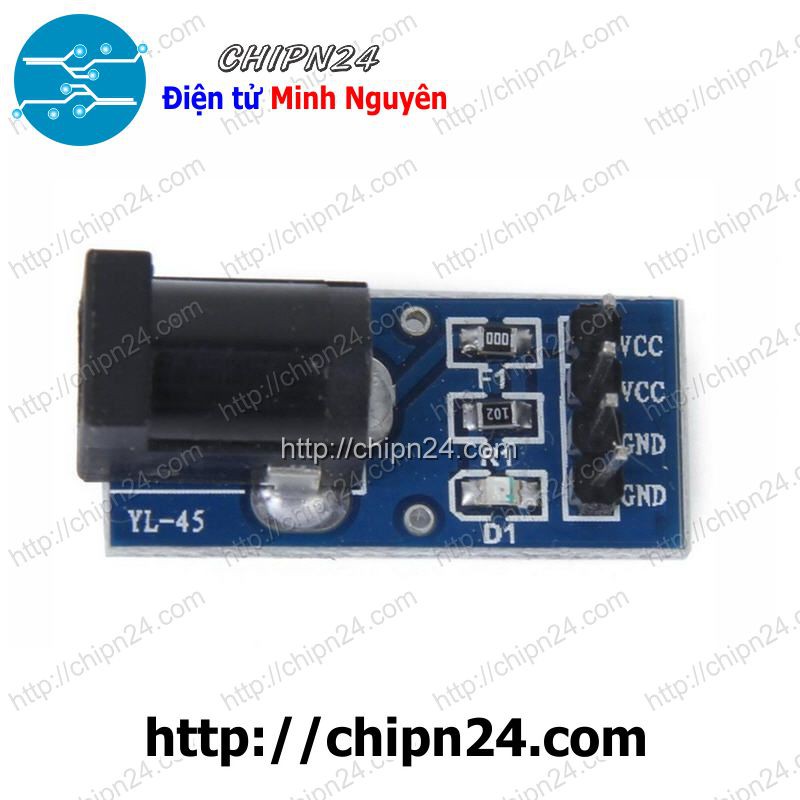 [1 CÁI] Đế chuyển Adapter Jack DC to DIP