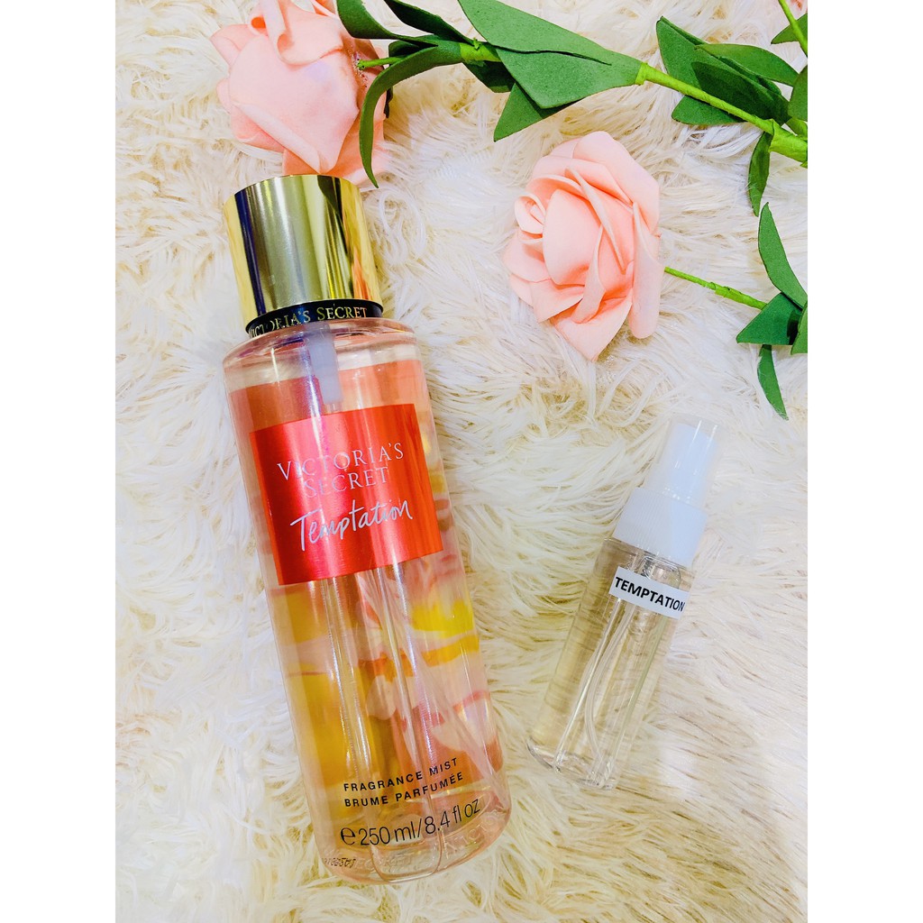 { 33 ml } Xịt toàn thân body mist VICTORIA’S SECRET Temptation