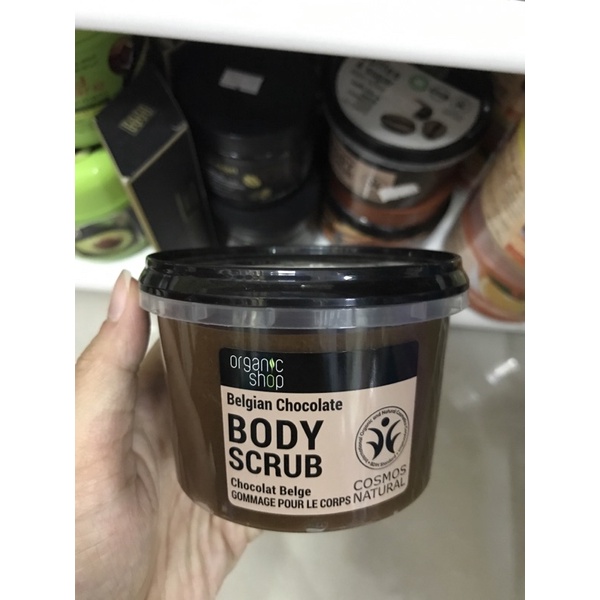 Tẩy tế bào chết body Scrub Organic Shop