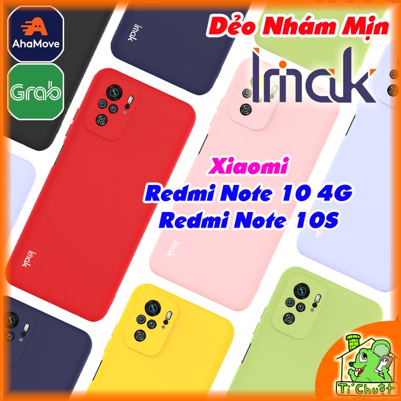 [Ảnh Thật-Chính Hiệu iMak] Ốp lưng Xiaomi Redmi Note 10 4G/ Note 10S Dẻo Màu Nhám Mịn