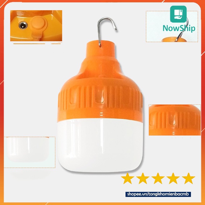Bóng đèn tích điện 6-8h cắm USB