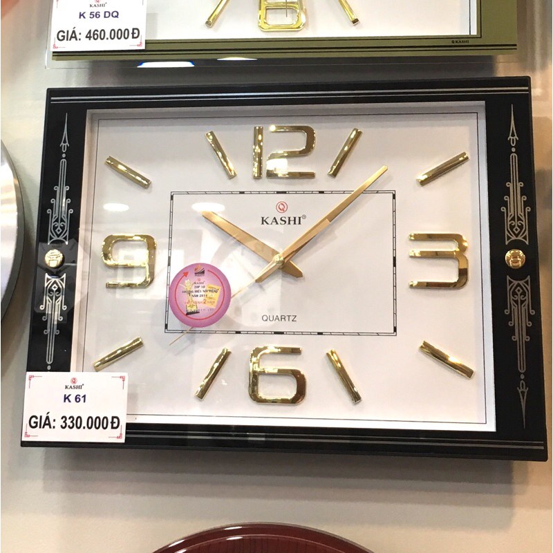 Đồng hồ treo tường Kashi K61 đồng hồ chính hãng ( tặng pin )