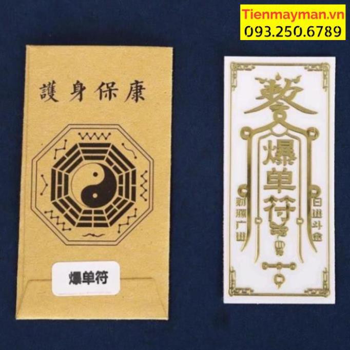 {HÀNG CÓ SẴN} BỘ 4 MIẾNG DÁN ĐIỆN THOẠI LINH PHÙ MAY MẮN TÀI LỘC