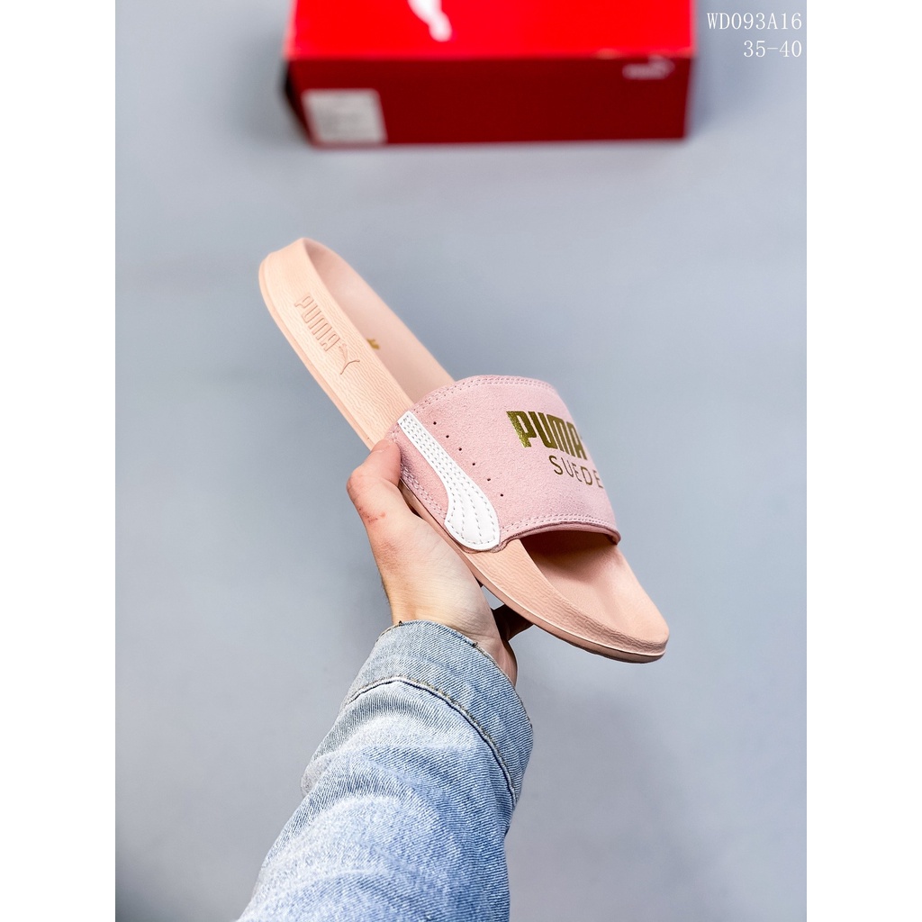Dép Da Lộn Puma Thời Trang Hè Cổ Điển 35-44