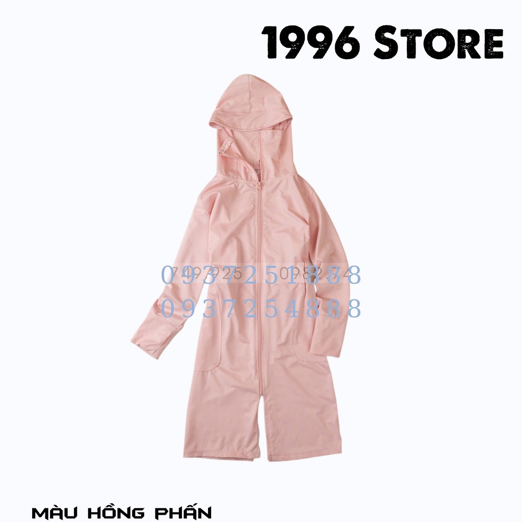 Áo choàng chống nắng trẻ em kim cương thân dài size 11-30kg | BigBuy360 - bigbuy360.vn
