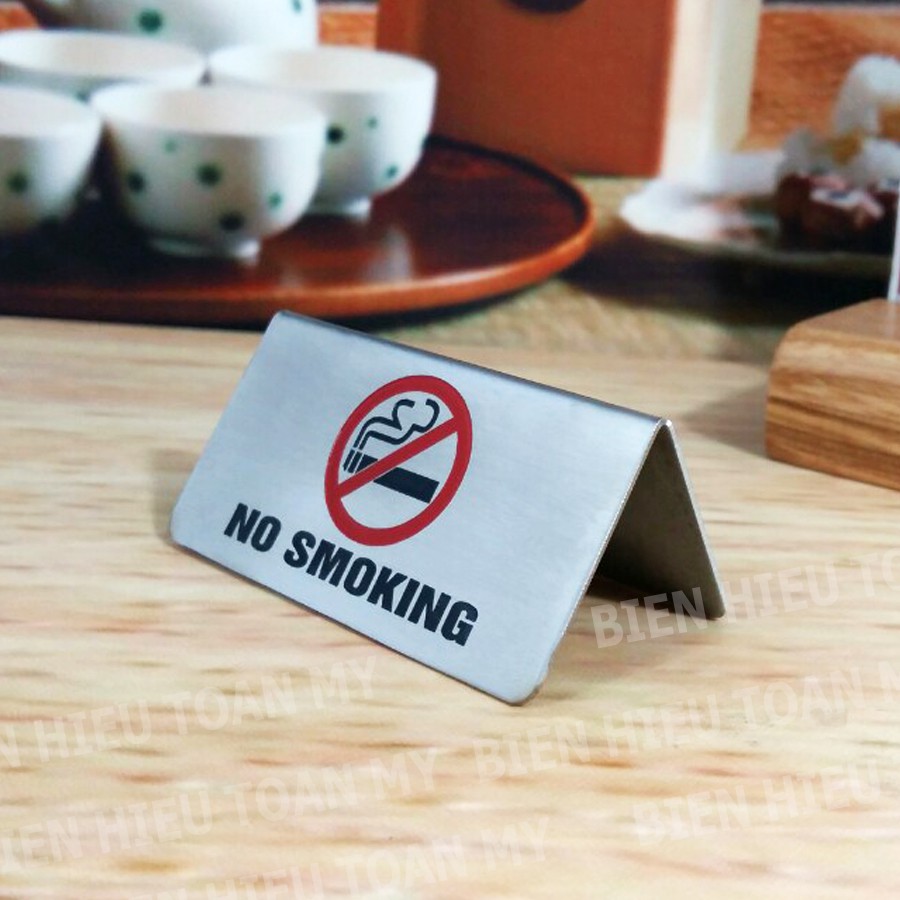 Biển Không Hút Thuốc để bàn | BigBuy360 - bigbuy360.vn