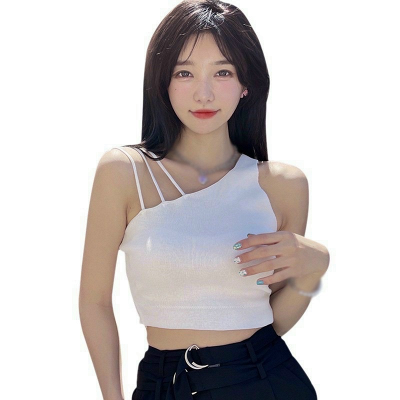 Áo chéo cổ 3 dây vai - chất thun bo gân - Z0L