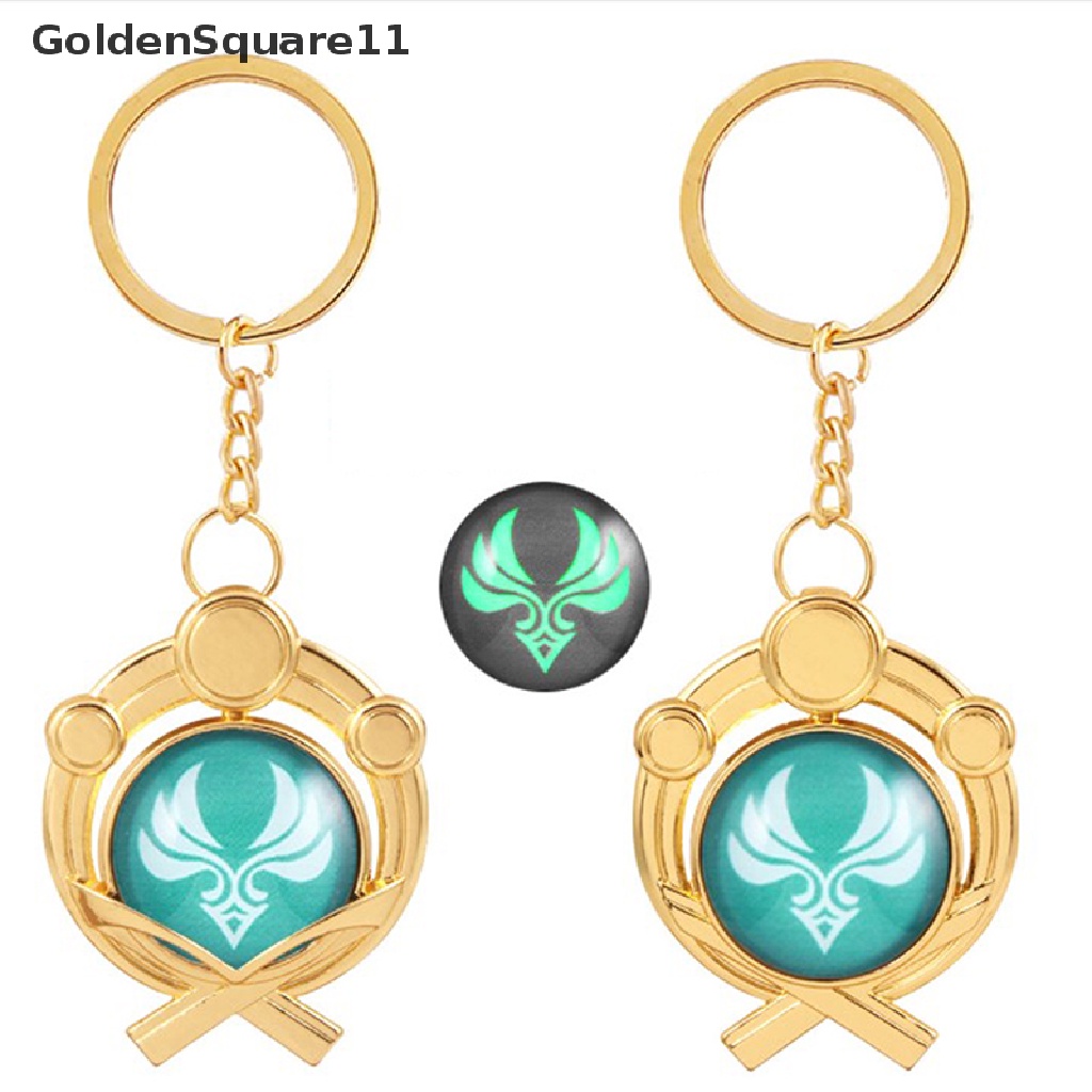 Móc Khóa Phát Sáng Tầm Nhìn Ban Đêm Lnzuma Ganyu Keqing Xiao Goldsquare11