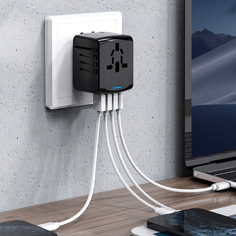 Củ Sạc AC Cổng USB Type C Hỗ Trợ Khi Đi Du Lịch