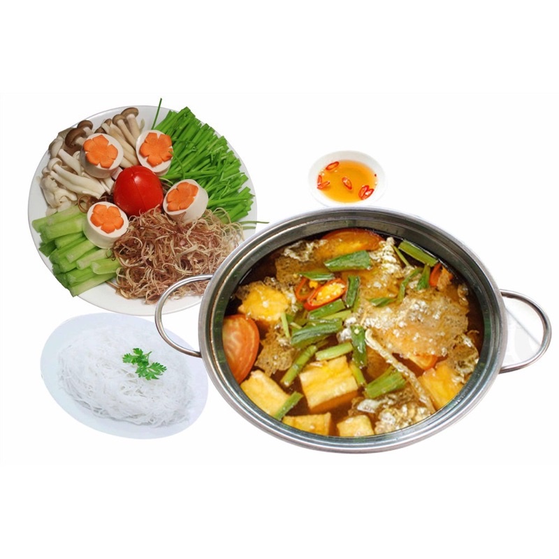 Nồi lẩu inox 3 đáy đa năng Fivestar nắp kính