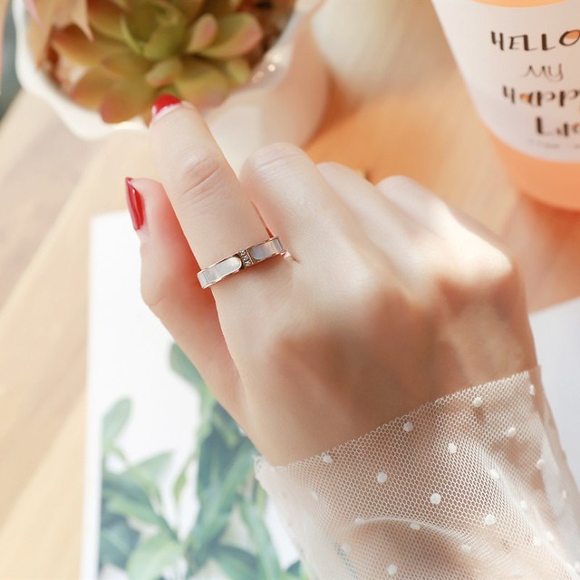 Nhẫn CDE Band Nirvana Ring Rose Gold CDE0810