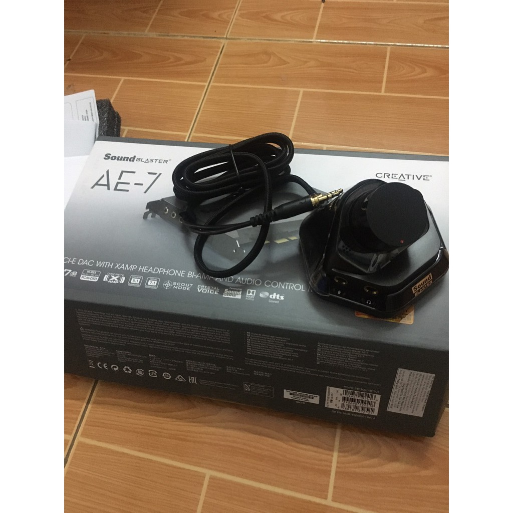 Card Âm Thanh Creative Sound BlasterX AE-7